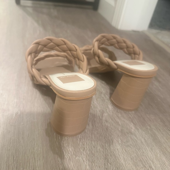 Dolce Vita Women's Braided Tan Mules - Picture 5 of 7